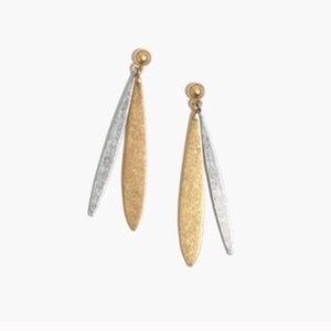 🍁SALE🍁 Madewell Minimalist Two Toned Earrings